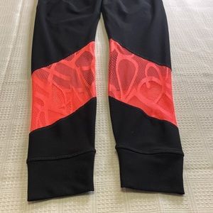 Spalding Crop Leggings With Mesh Detail